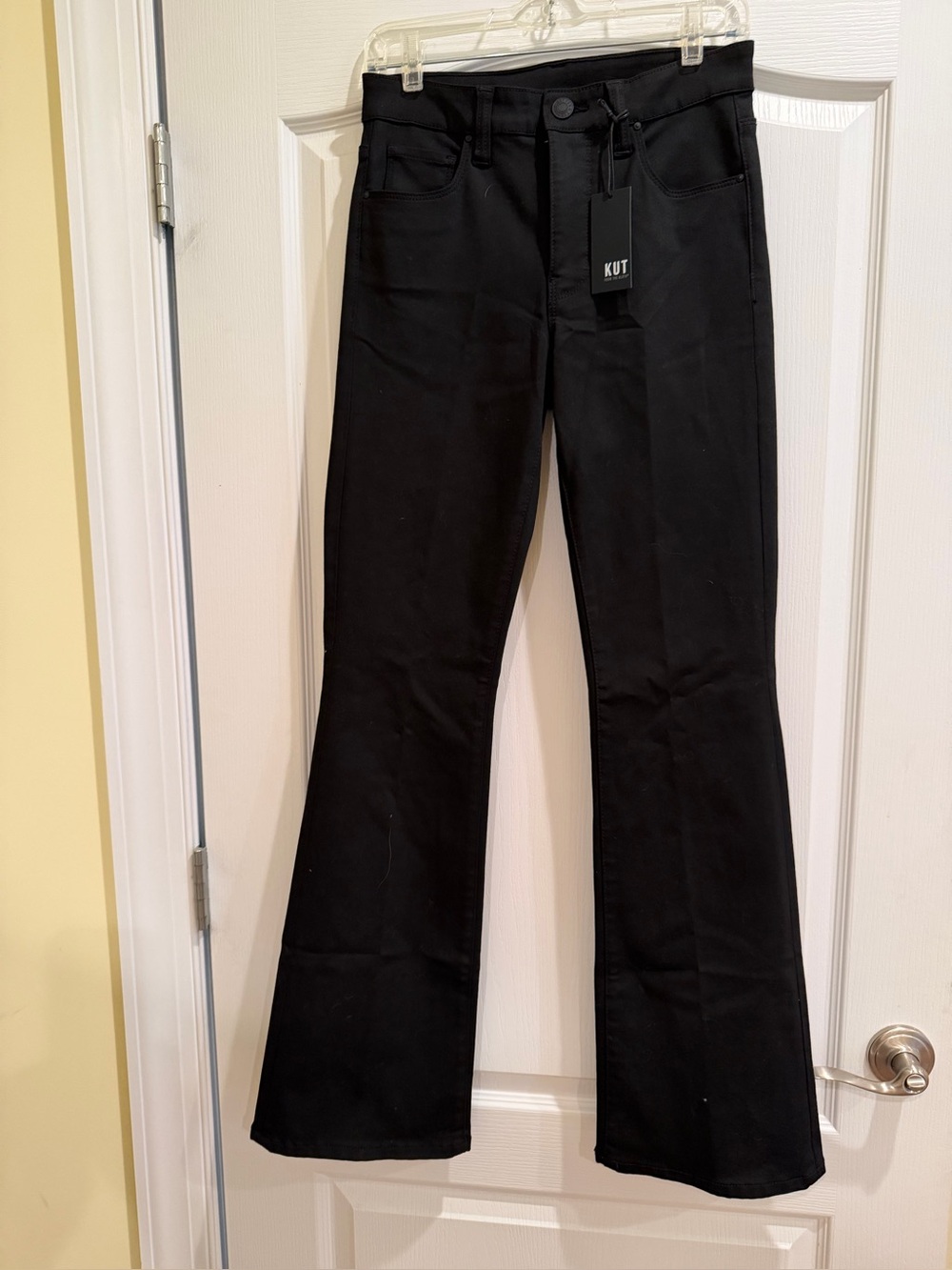 Kut from the Kloth Ana high rise Black Women's Flare Jeans